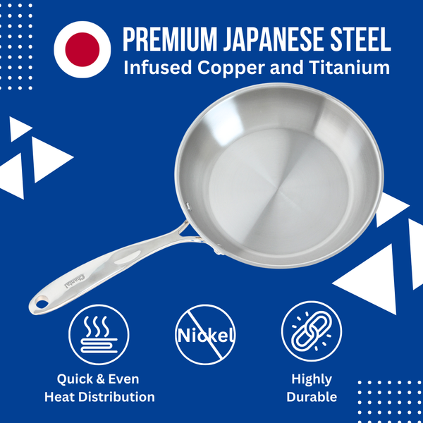 Chantal Induction 21 Steel 10 In. Fry Pan