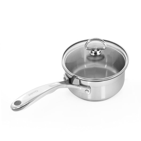 chantal Induction 21 Steel Saucepan with Lid (1 Qt.)