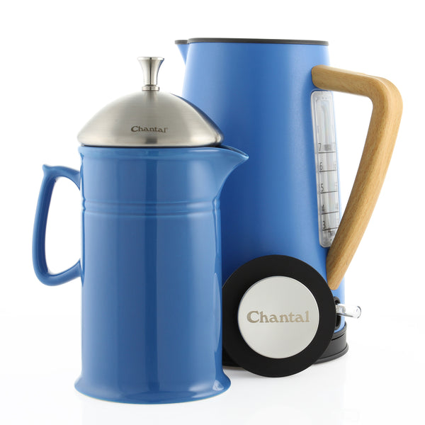 chantal Oslo Ekettle and French Press Coffee Set