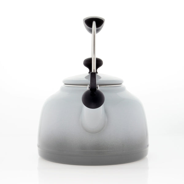 Chantal Enamel-on-Steel Lake Teakettle (1.7 Qt.) Fog Grey