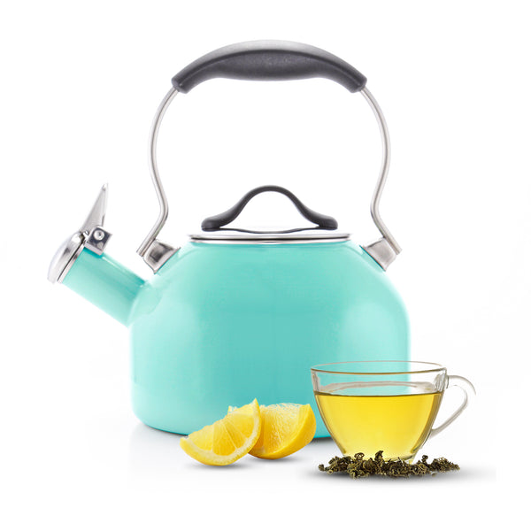 chantal Enamel-on-Steel Oolong Teakettle Collection (1.8 Qt)