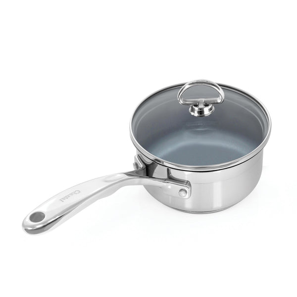 chantal Induction 21 Steel Ceramic Coated Saucepan with Lid (1 Qt.)