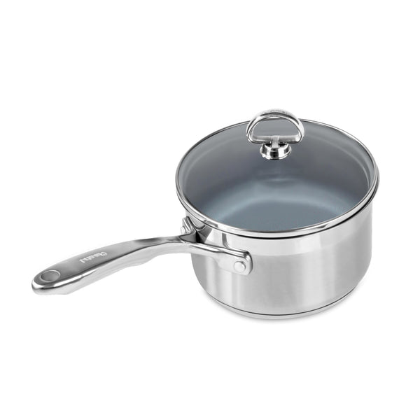chantal Induction 21 Steel Ceramic Coated Saucepan with Lid (2 Qt.)