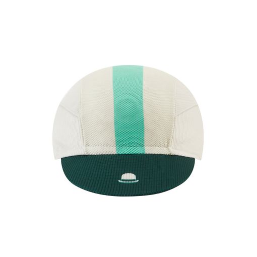 chapeau Chapeau Mens Lightweight Cap Central Stripe O White S/M Only