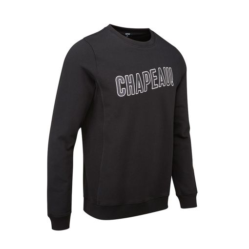 Chapeau Mens Wordmark Sweatshirt Black