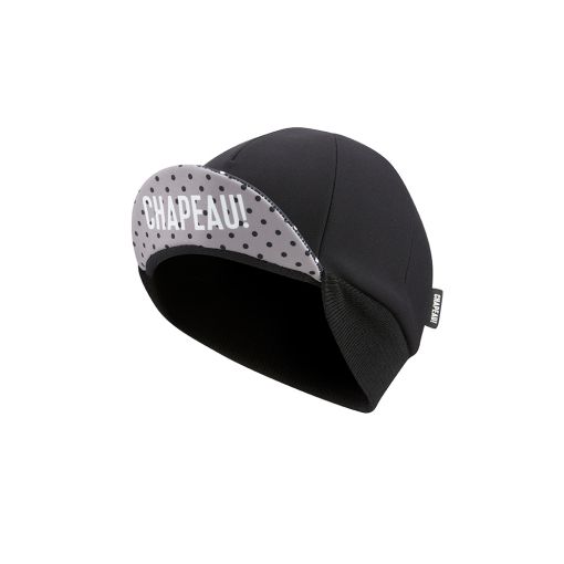 chapeau Club Windstopper Cap Polka/Black Unisex One Size