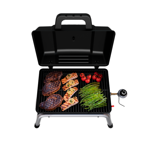 Char Broil 1-Burner Portable Propane Gas Grill In Black