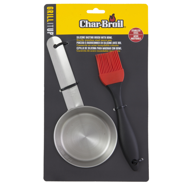 char broil Aspire™ Silicone Basting Brush With Bowl