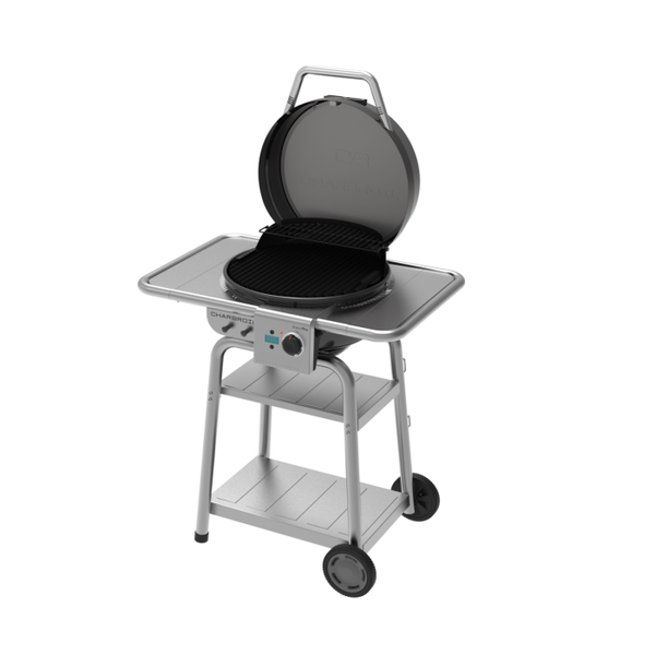 Char Broil Bistro Pro™ Electric Grill + Charcoal Mode Black
