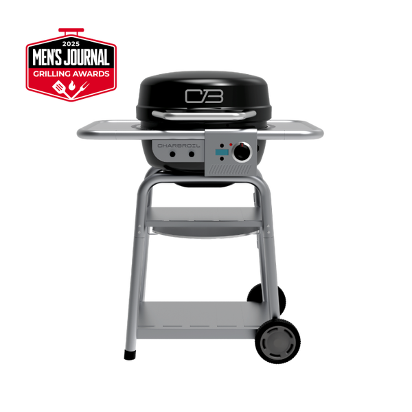 char broil Bistro Pro™ Electric Grill + Charcoal Mode Black