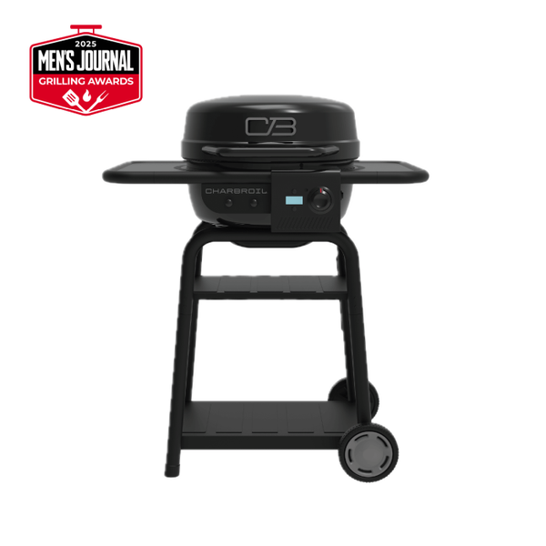 char broil Bistro Pro™ Electric Grill + Charcoal Mode Blackout