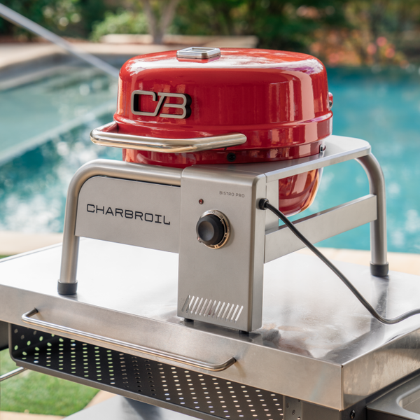 Char Broil Bistro Pro™ Tabletop Electric Grill Red