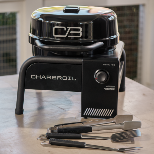 Char Broil Bistro Pro™ Tabletop Gas Grill Blackout