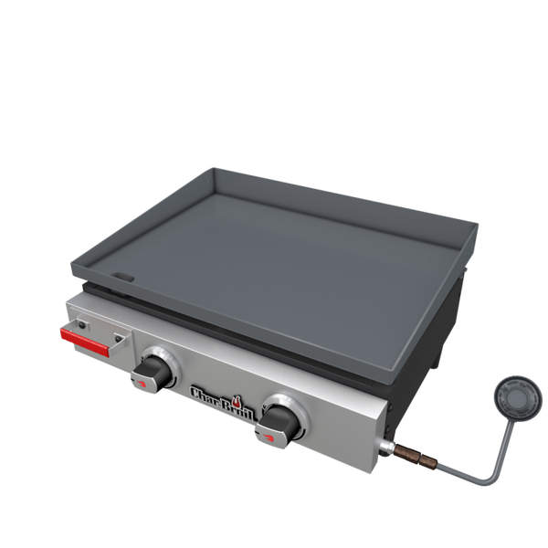 Char Broil 2-Burner Tabletop Portable Gas Griddle