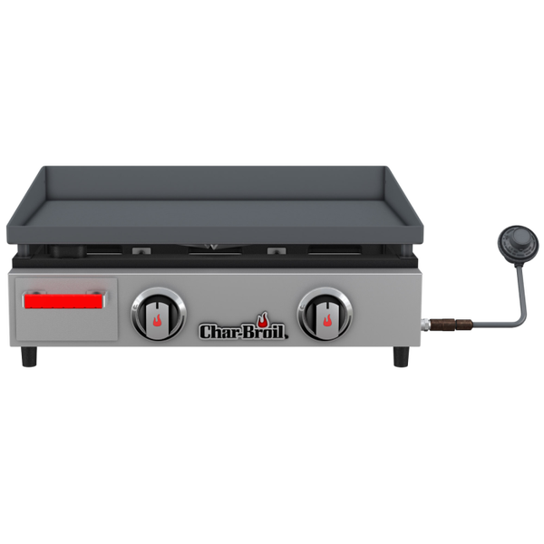char broil 2-Burner Tabletop Portable Gas Griddle