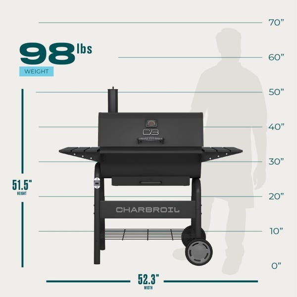 Char Broil C-Line Charcoal Grill 840