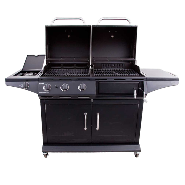 Char Broil Deluxe Charcoal & Gas Combo Grill