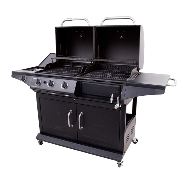 Char Broil Deluxe Charcoal & Gas Combo Grill