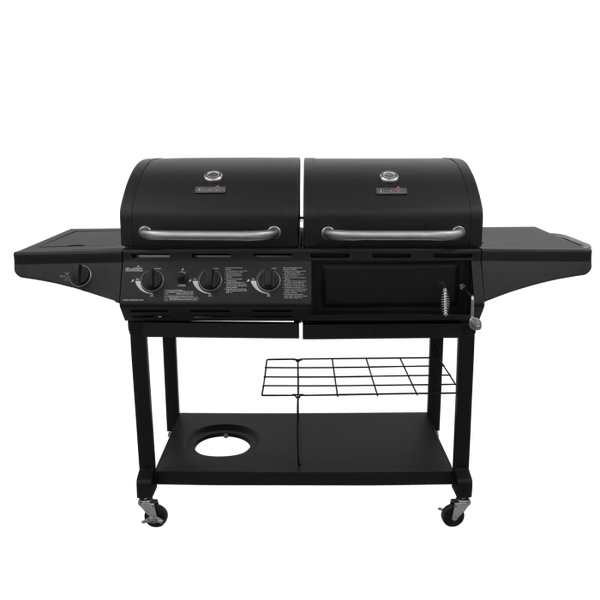 Char Broil Deluxe Charcoal & Gas Combo Grill