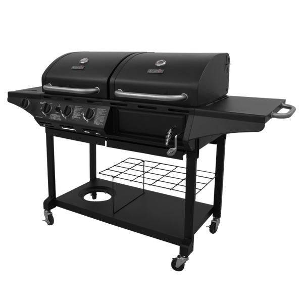 Char Broil Deluxe Charcoal & Gas Combo Grill