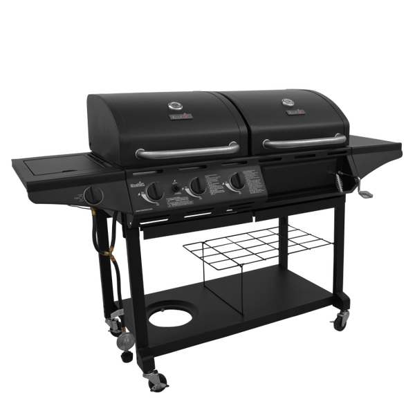 char broil Deluxe Charcoal & Gas Combo Grill