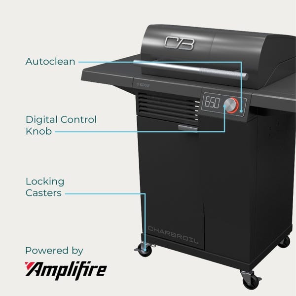 Char Broil Edge Electric Grill Black