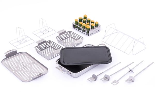 char broil Grill+ Double Pepper Roaster Rack