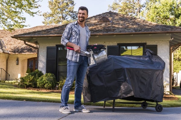 Char Broil Offset Smoker Cover