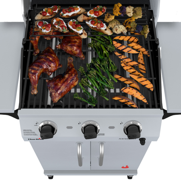 char broil PERFORMANCE 375 3-BURNER GAS GRILL CLAY