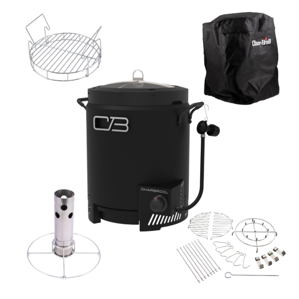 char broil The Big Easy Total Air Fryer Bundle