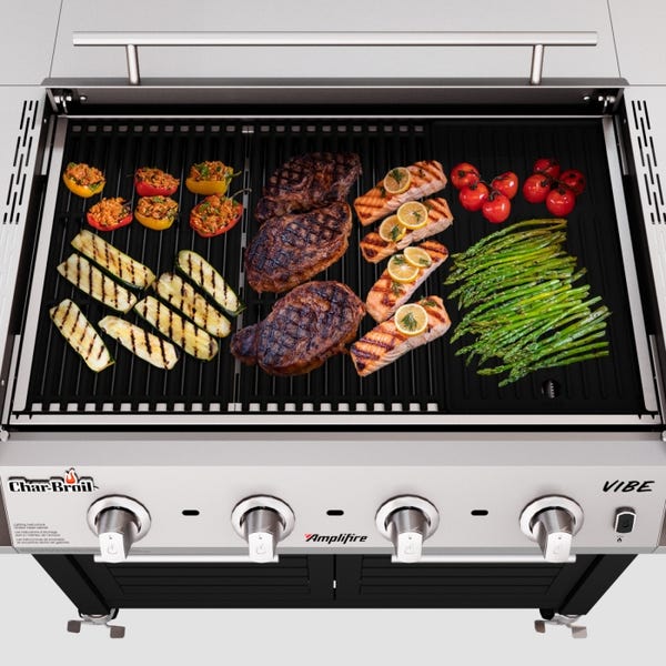 char broil Vibe™ 535 Gas Grill with Griddle