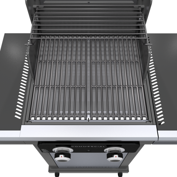 Char Broil Charbroil® Commercial Series™ 2 Burner Gas Grill & Griddle Stainless Steel 463657524