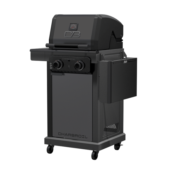 Char Broil Commercial Series™ Black 2-Burner Gas Grill & Griddle