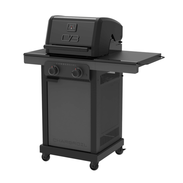 Char Broil Commercial Series™ Black 2-Burner Gas Grill & Griddle