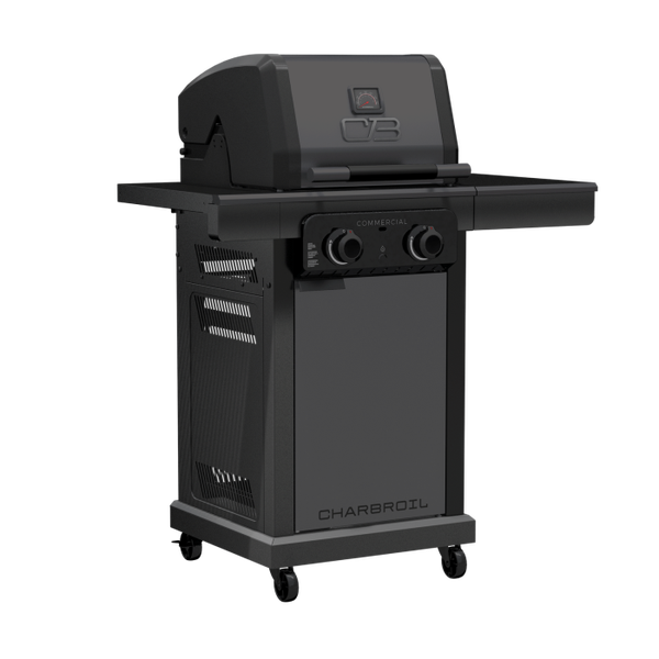 Char Broil Commercial Series™ Black 2-Burner Gas Grill & Griddle