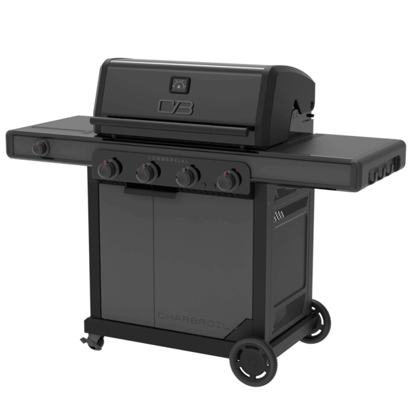Char Broil Commercial Series™ Black 4 Burner Gas Grill & Griddle