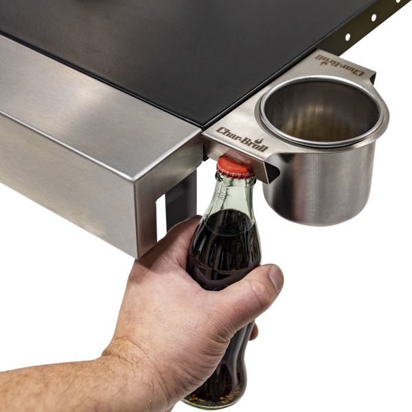 Char Broil Gear Trax™ Cup Holder With Bottle Opener