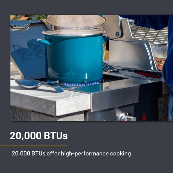 Char Broil Medallion Series™ Built-In Side Burner