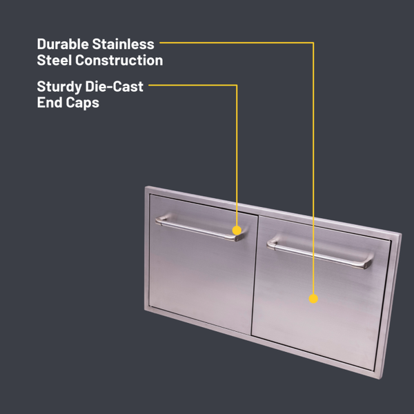 Char Broil Medallion Series™ Built-In Small Double Doors