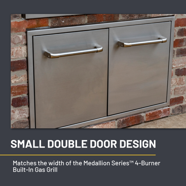 Char Broil Medallion Series™ Built-In Small Double Doors