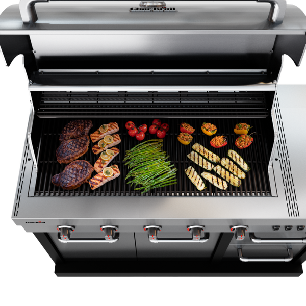Char Broil Medallion Series™ Modular Outdoor Kitchen Amplifire™ 5-Burner Gas Grill