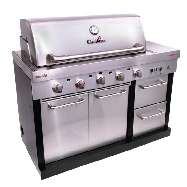 Char Broil Medallion Series™ Modular Outdoor Kitchen Amplifire™ 5-Burner Gas Grill