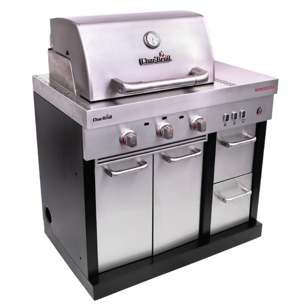 Char Broil Medallion Series™ Modular Outdoor Kitchen Amplifire™ 3-Burner Gas Grill