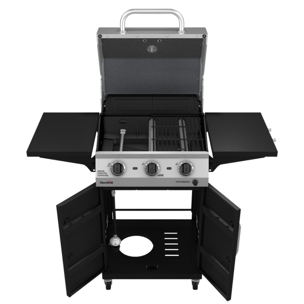 Char Broil PERFORMANCE 375 3-BURNER GAS GRILL BLACK