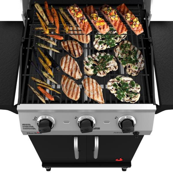 char broil PERFORMANCE 375 3-BURNER GAS GRILL BLACK
