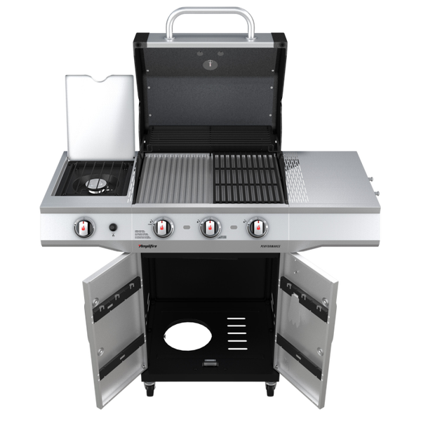 Char Broil PERFORMANCE 375 3-BURNER GAS GRILL SILVER