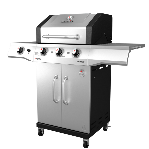 Char Broil PERFORMANCE 375 3-BURNER GAS GRILL SILVER