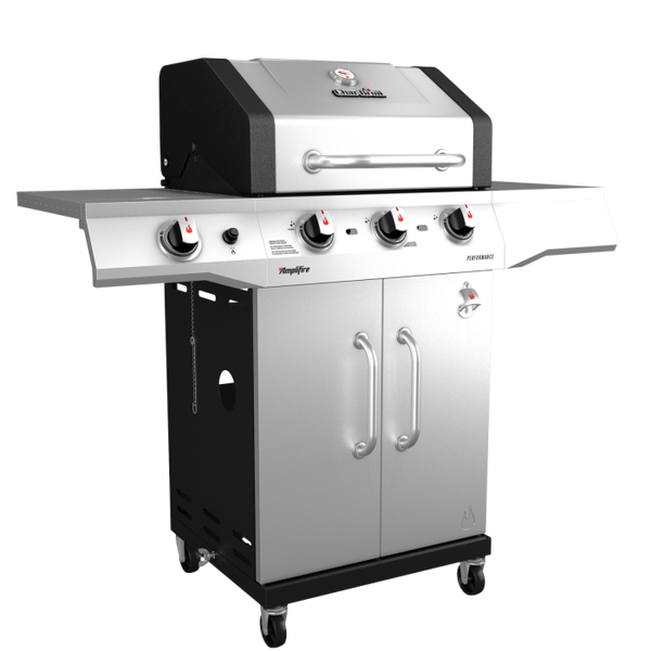Char Broil PERFORMANCE 375 3-BURNER GAS GRILL SILVER