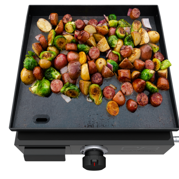 Char Broil PERFORMANCE SERIES™ 17" PORTABLE TABLETOP 1 BURNER PROPANE GAS GRIDDLE