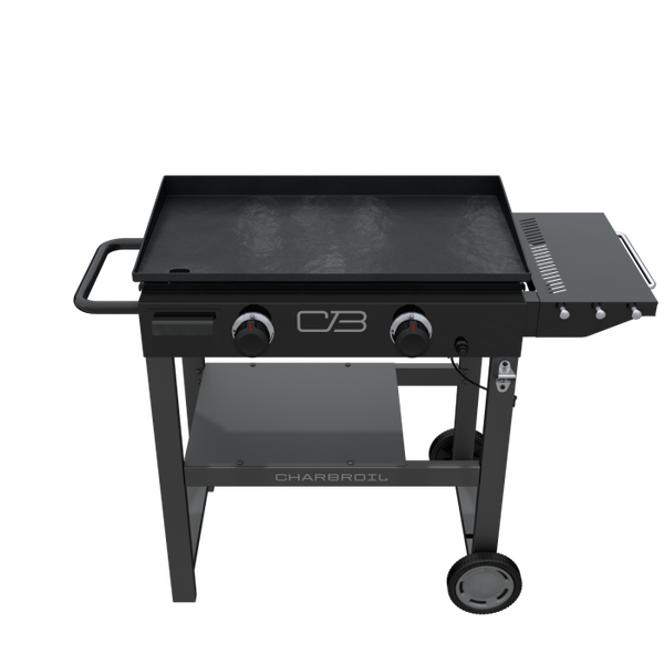 Char Broil Performance Series™ 28" Propane Gas Griddle With Cart 2 Burner Flat Top Grill